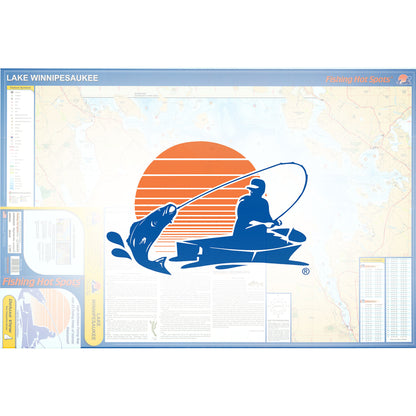 Lake Winnipesaukee Fishing Map