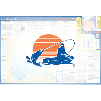 Lake Ouachita Fishing Map