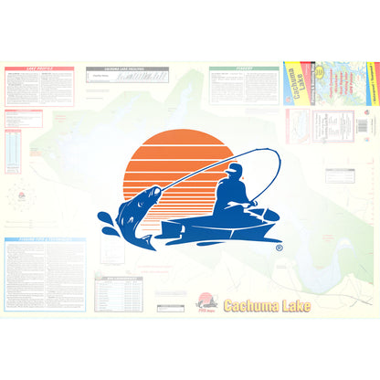 Cachuma Lake Fishing Map