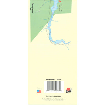Millerton Lake Fishing Map