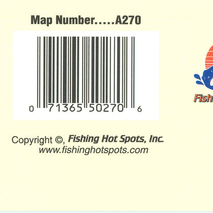 Sardis Lake Fishing Map