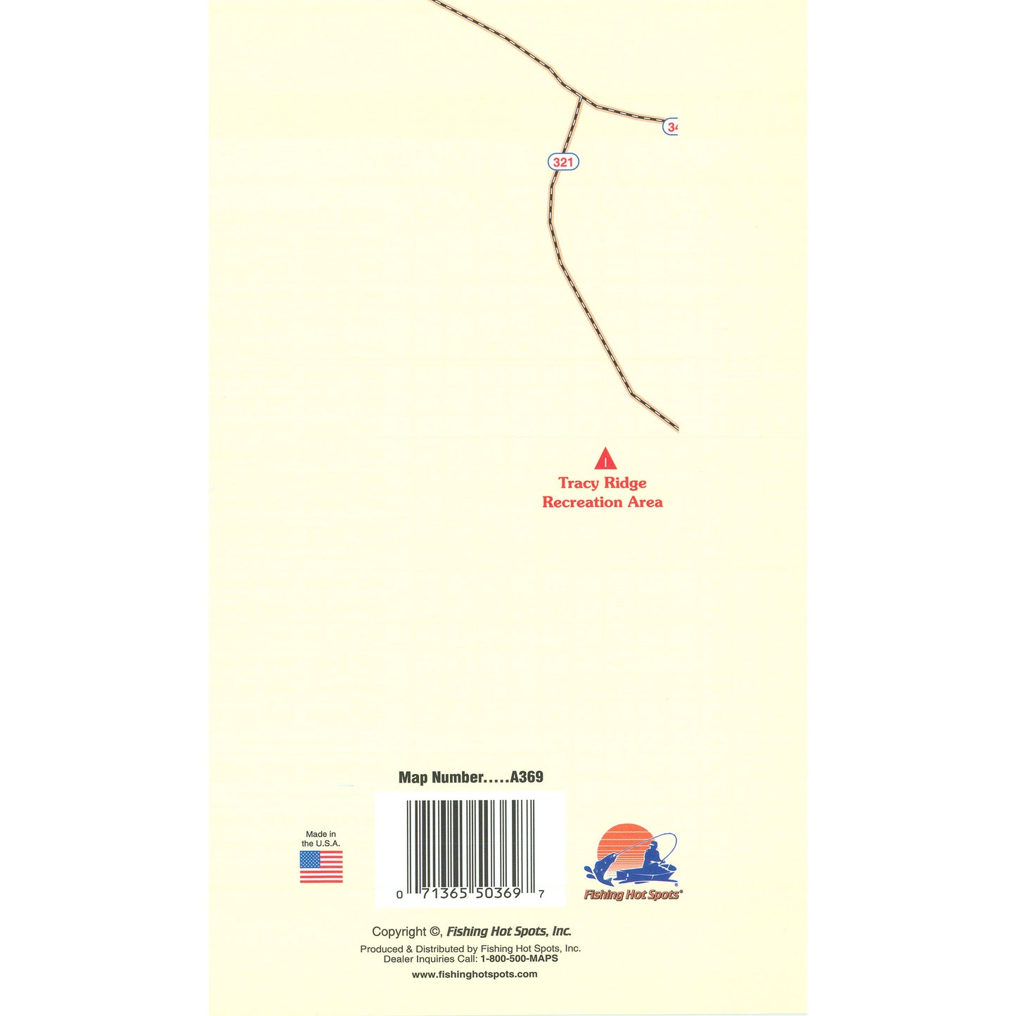Allegheny Reservoir (Kinzua - PA/NY) Fishing Map