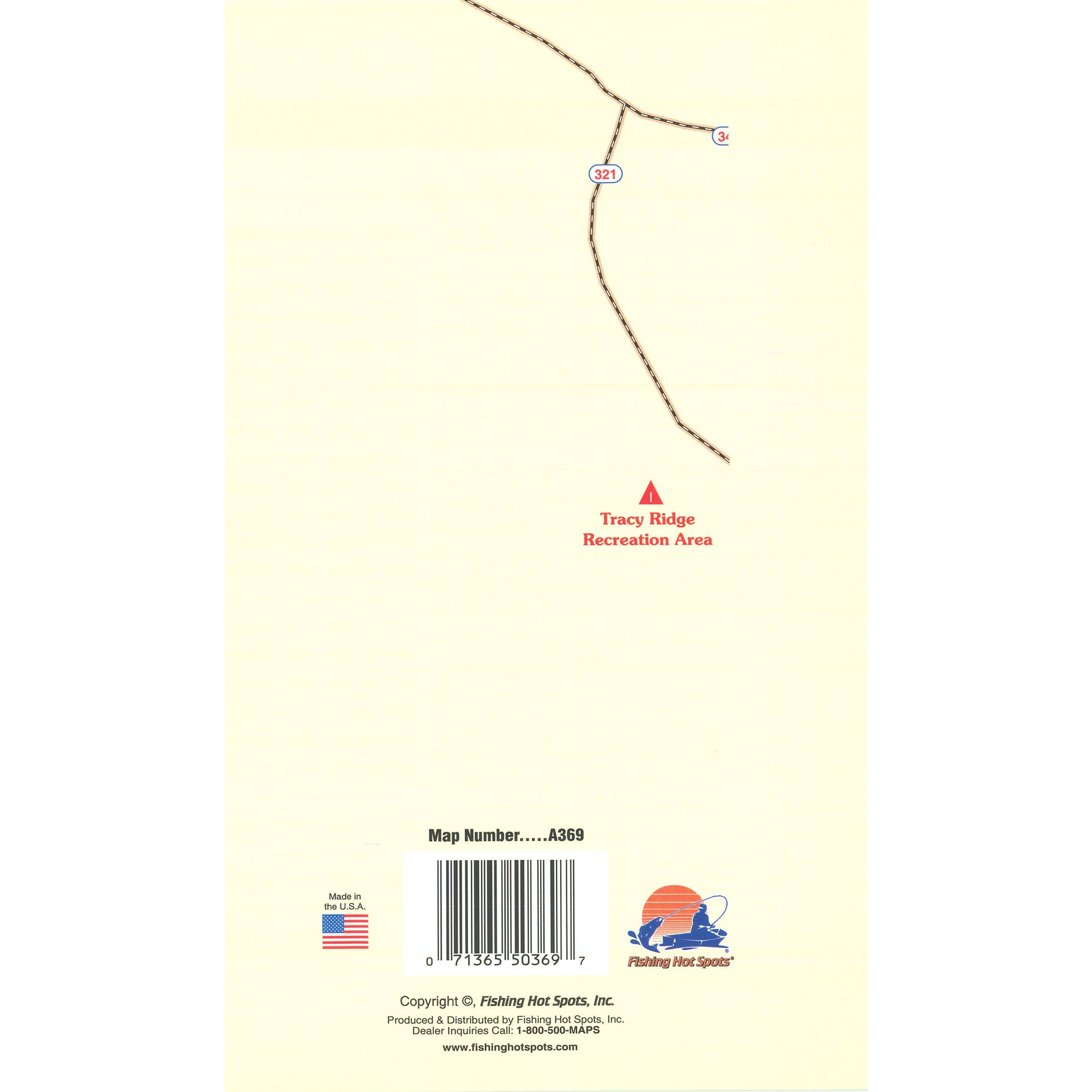 Allegheny Reservoir (Kinzua - PA/NY) Fishing Map