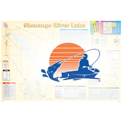 Shenango River Lake Fishing Map