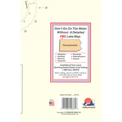 Lake Wallenpaupack Fishing Map
