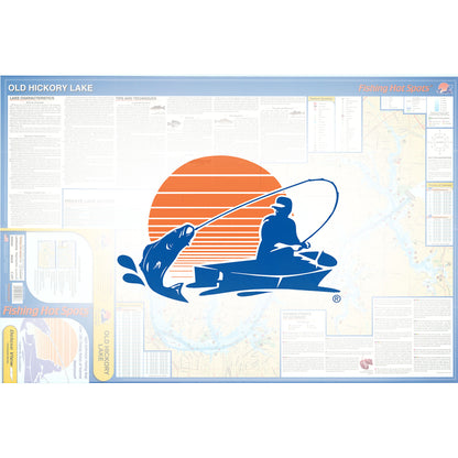 Old Hickory Lake Fishing Map