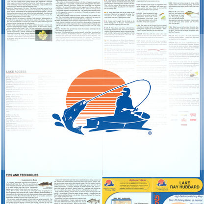 Lake Ray Hubbard fishing map