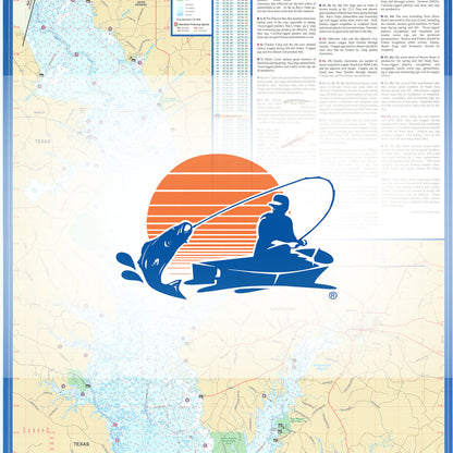 Toledo Bend-North Section (Patroon Bay to Logansport - LA/TX) Fishing Map