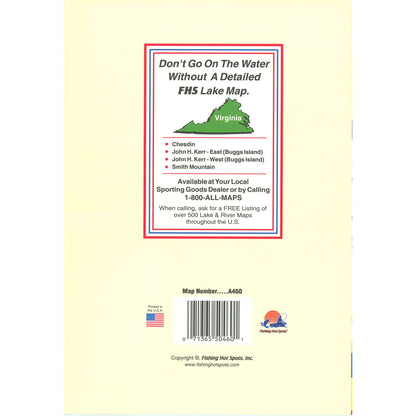Lake Anna Fishing Map