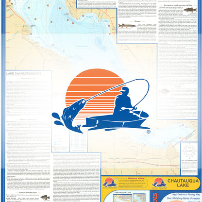 Chautauqua Lake Fishing Map