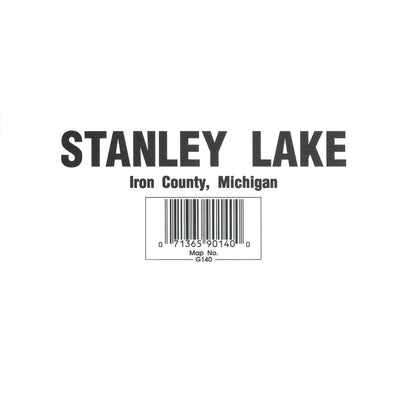 Stanley Lake Fishing Map