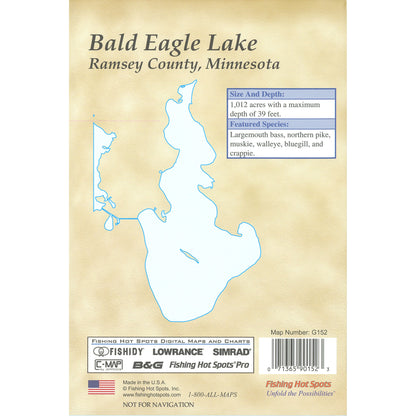 Bald Eagle Lake Fishing Map