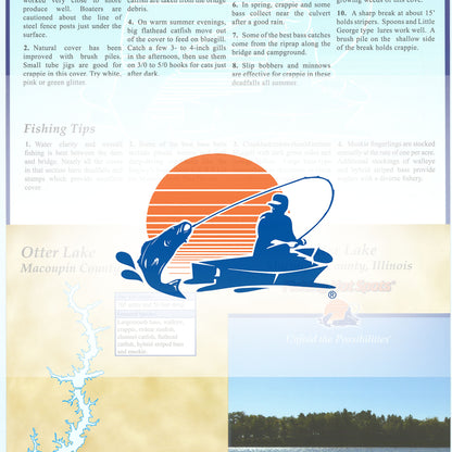 Otter Lake Fishing Map