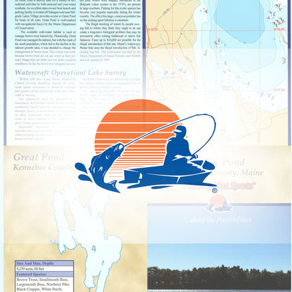 Great Pond Fishing Map