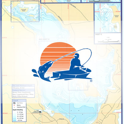 Square Pond Fishing Map