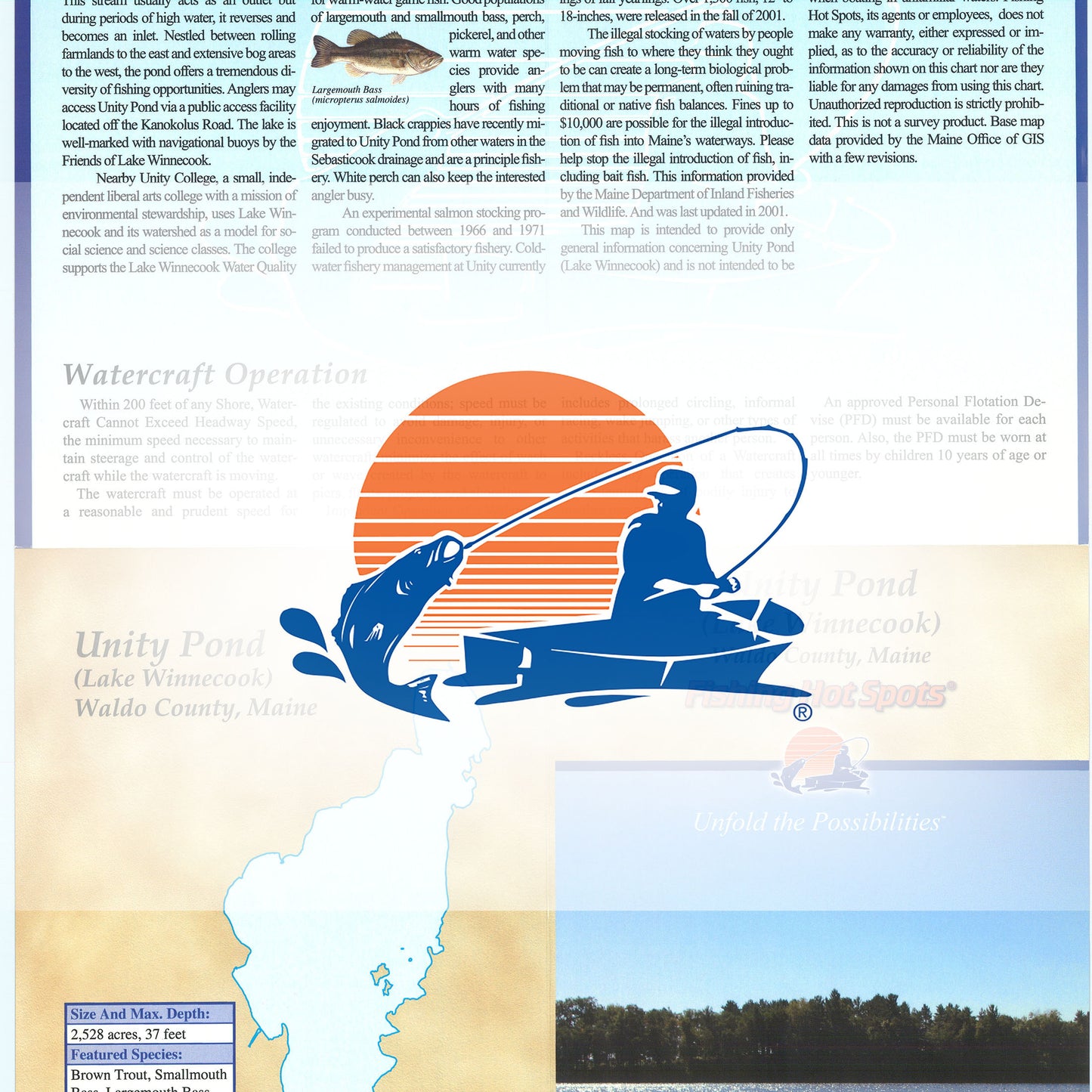 Unity Pond Fishing Map (Winnecook)