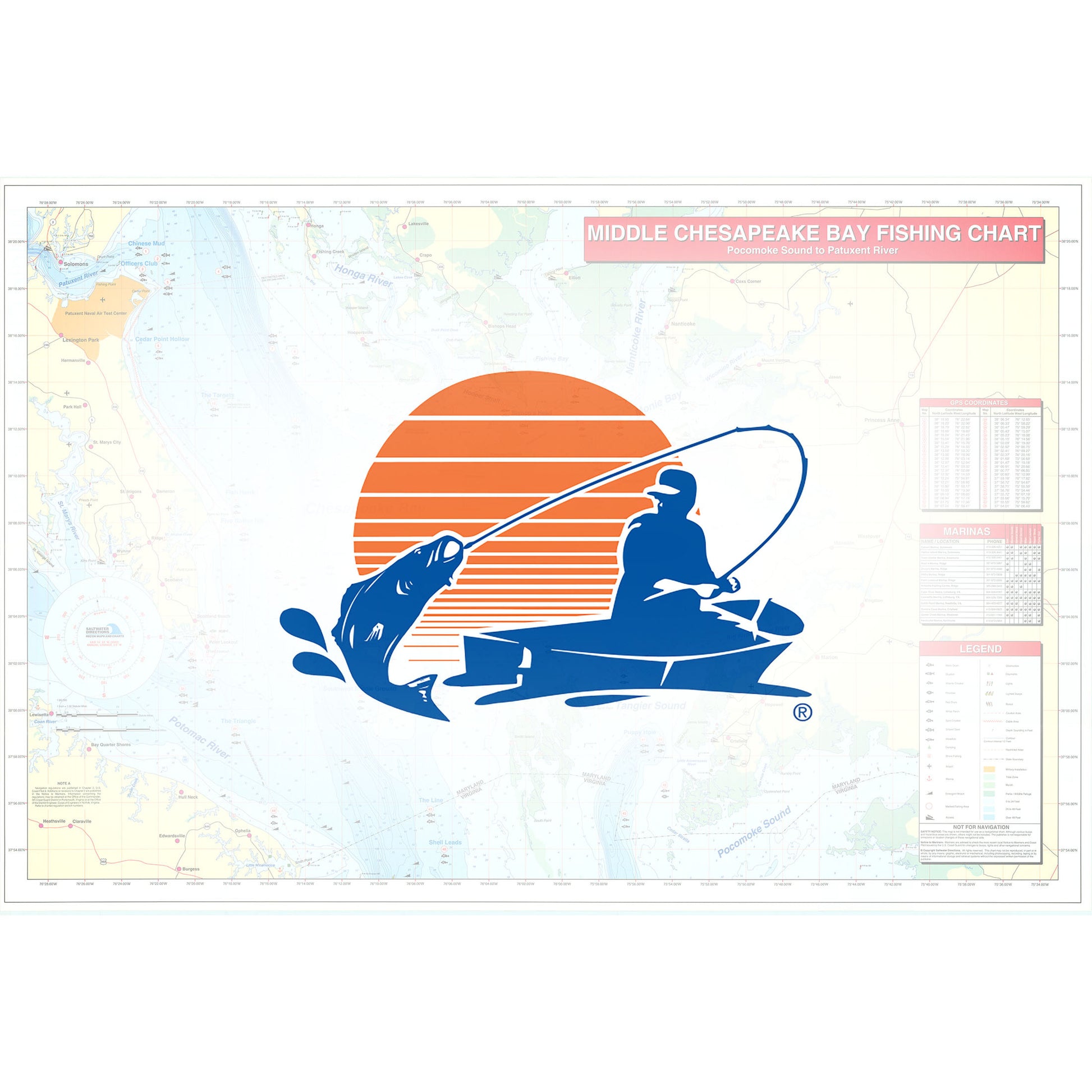 Middle Chesapeake Bay - Pocomoke Sound to Patuxent