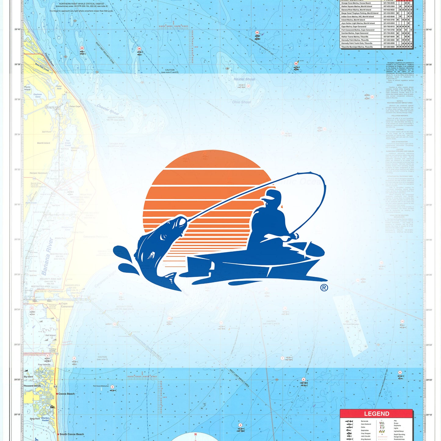 Cape Canaveral - Indian and Banana Rivers
