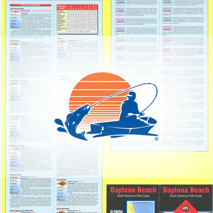 Daytona Beach  South Daytona to Palm Coast Fishing Map