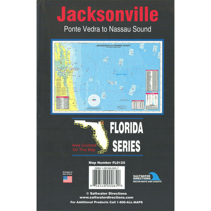 Jacksonville  Ponte Vedra to Nassau Sound Fishing Map