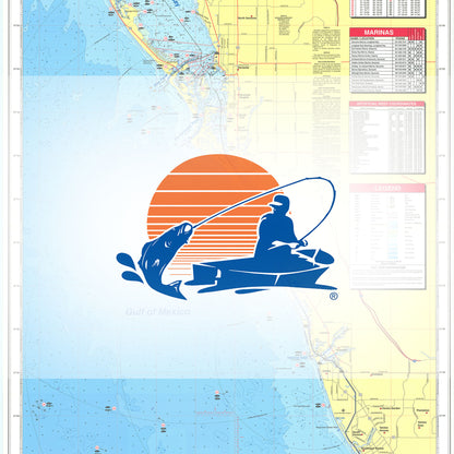 Sarasota  Lemon Bay to Sarasota Bay Fishing Map