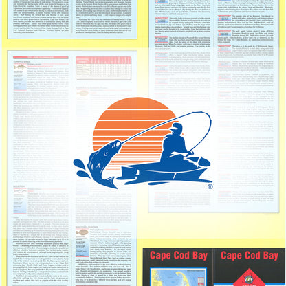 Cape Cod Bay Fishing Map