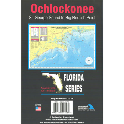 Ochlockonee  St. George Sound to Big Redfish Pt. Fishing Map