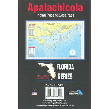 Apalachicola - Indian Pass to East Pass Fishing Map