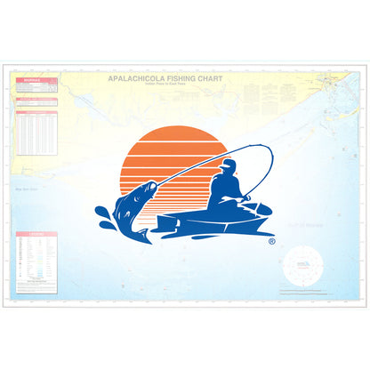 Apalachicola - Indian Pass to East Pass Fishing Map