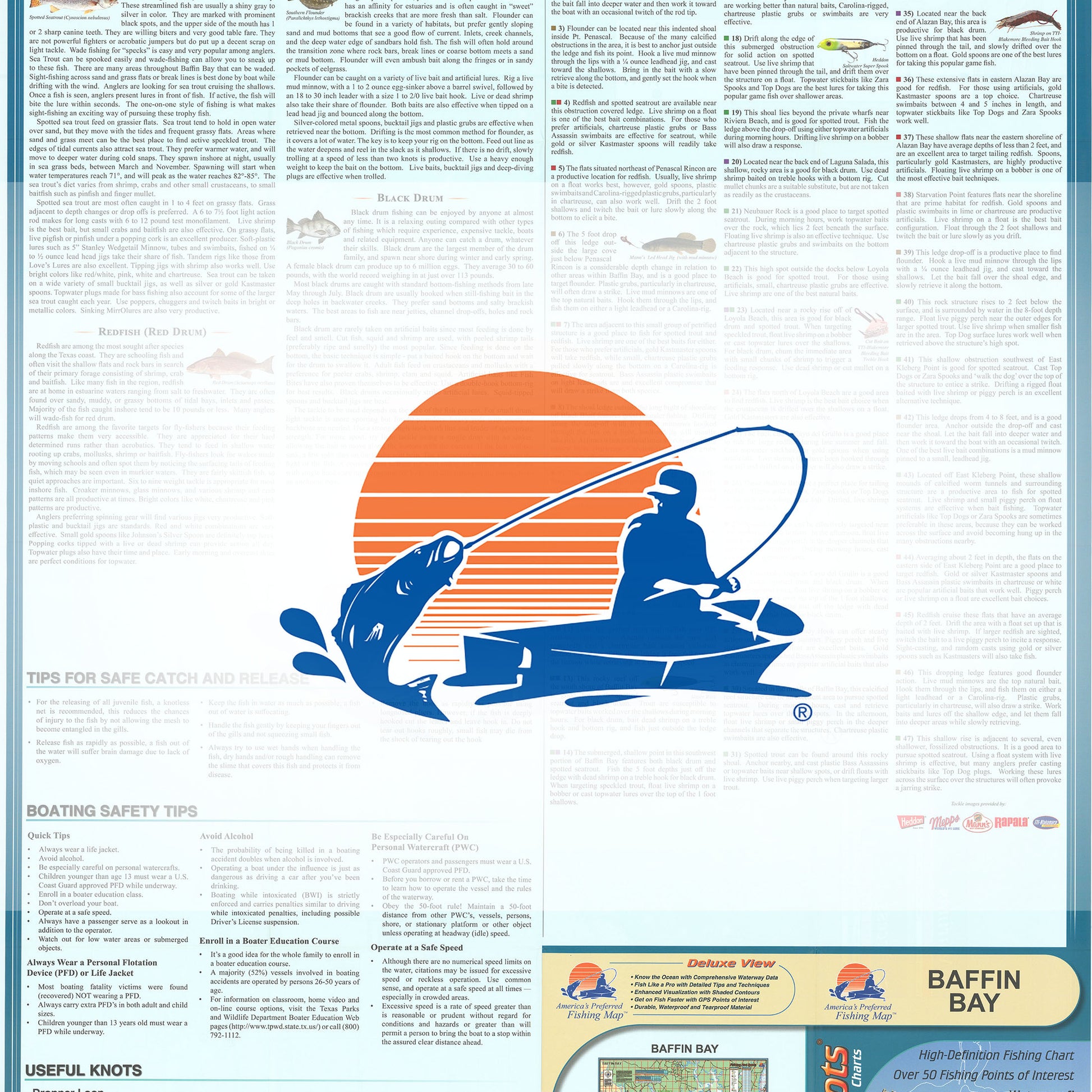 Baffin Bay Fishing Map