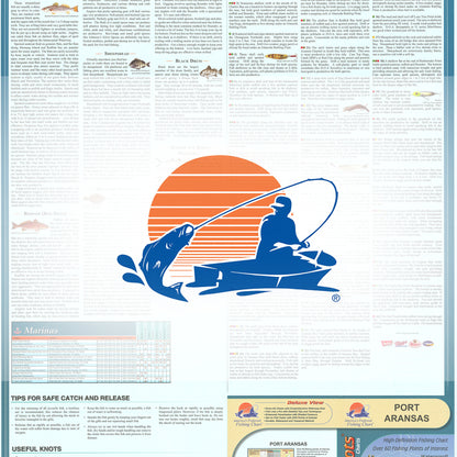 Port Aransas Fishing Map