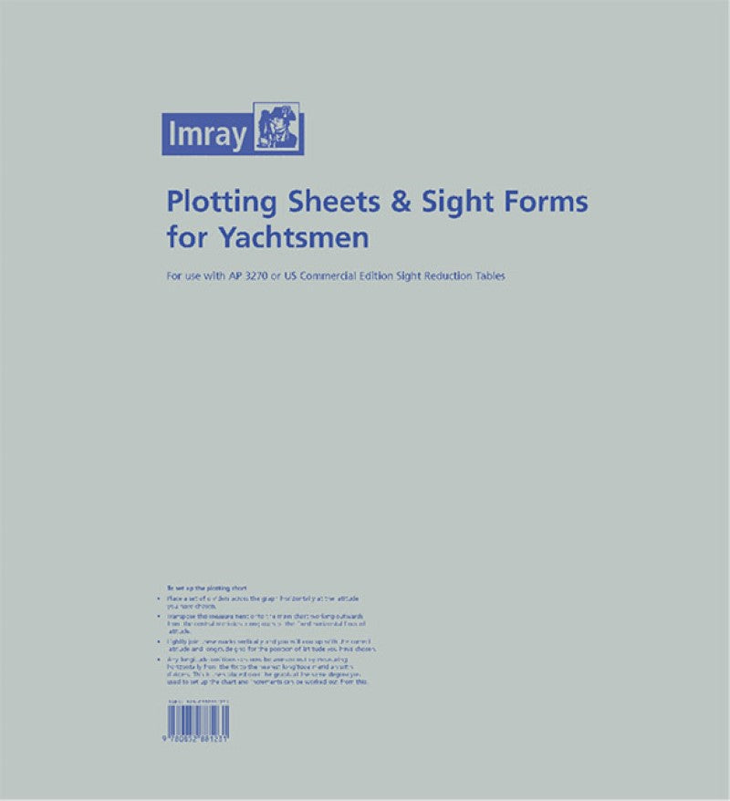 Plotting Sheets and Sight Forms for Yachtsmen Nautical Charts Book