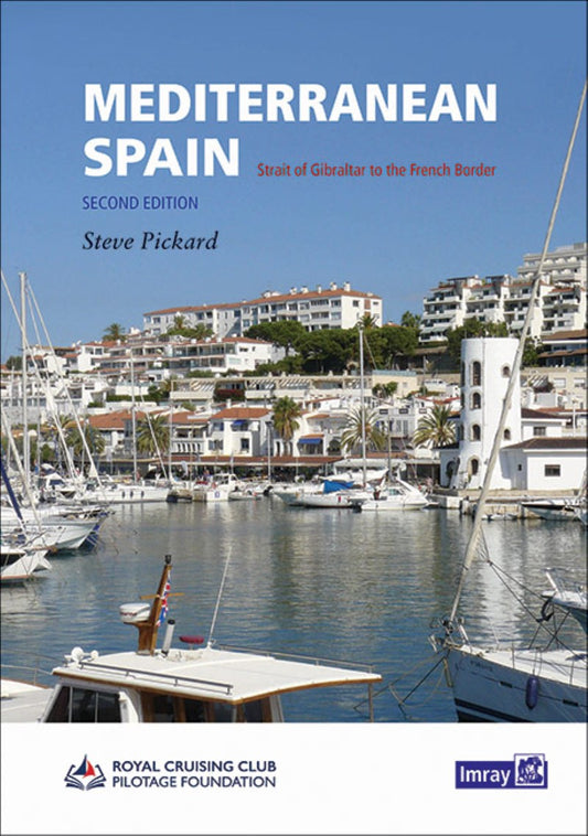 Mediterranean Spain Nautical Charts Book