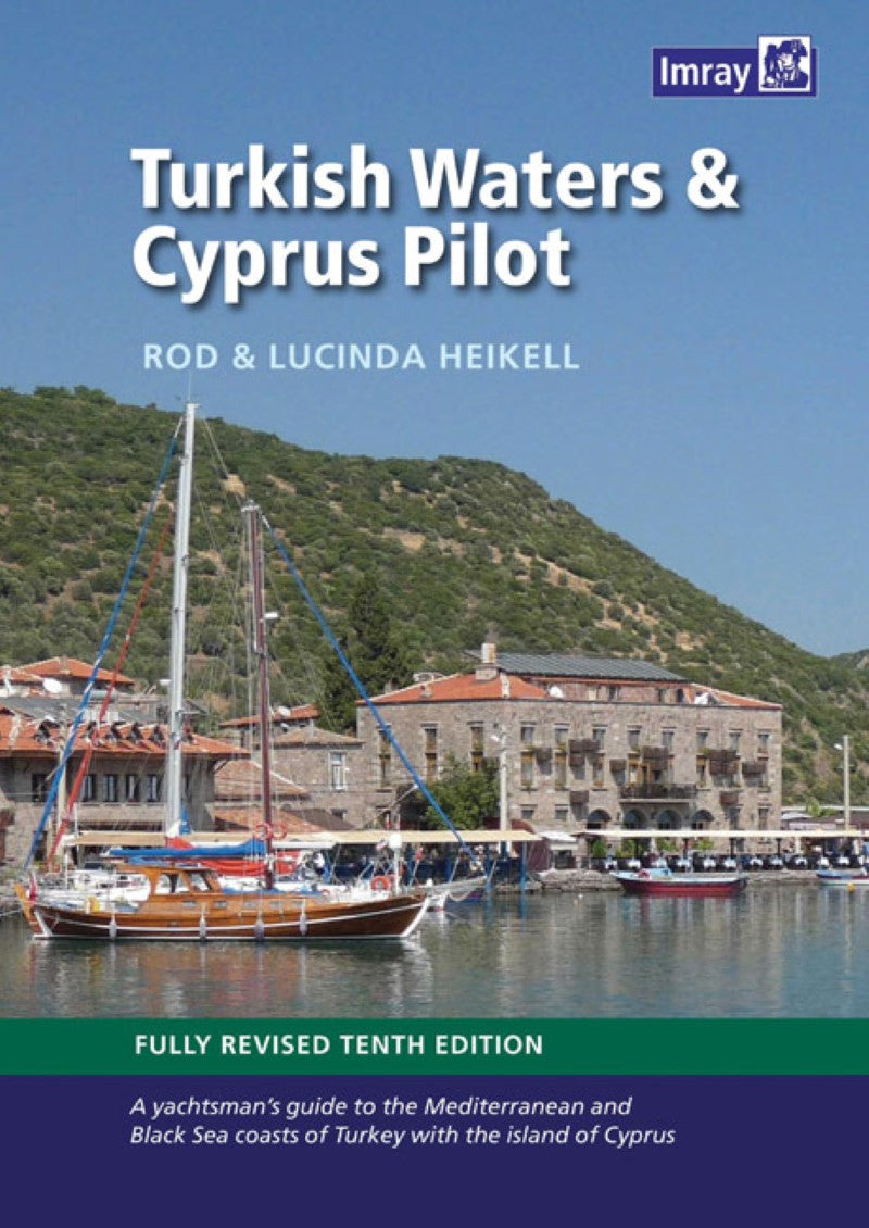 Turkish Waters and Cyprus Pilot Nautical Charts Book