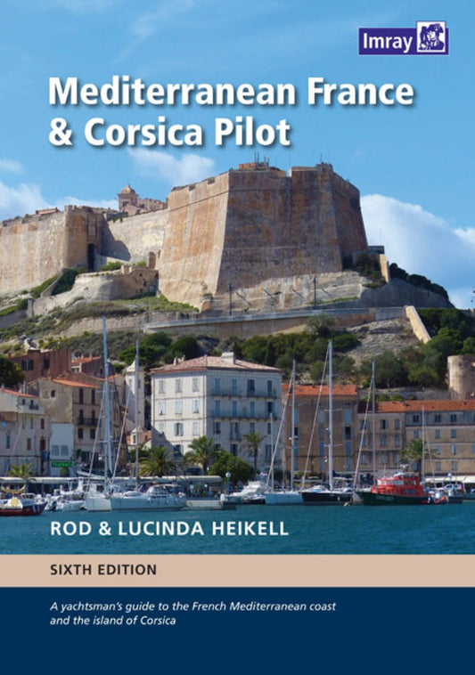 Mediterranean France and Corsica Pilot Nautical Charts Book