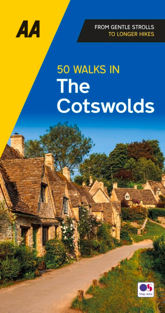 Cotswolds : 50 Walks Map