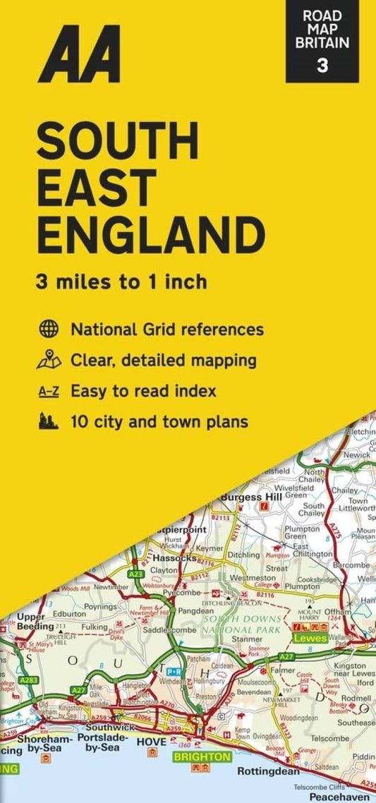 South East England : road map Britain 3