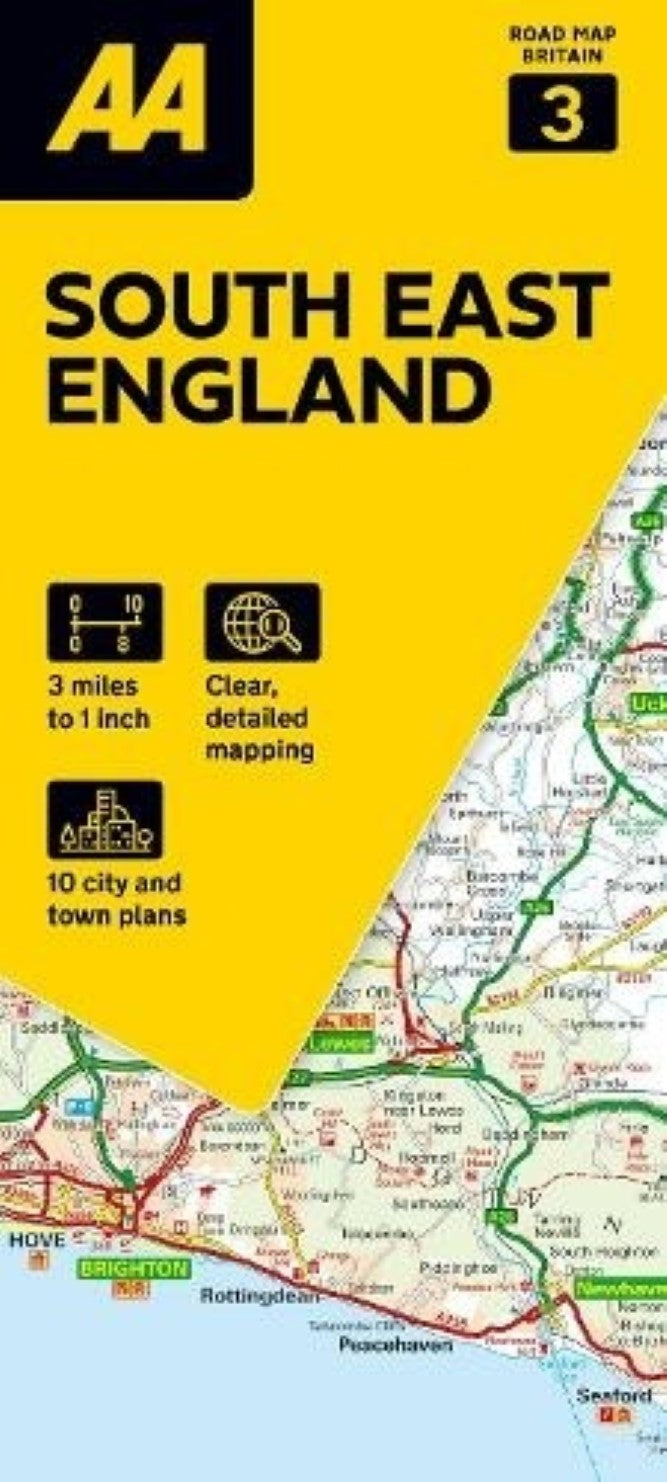 South East England : road map Britain 3