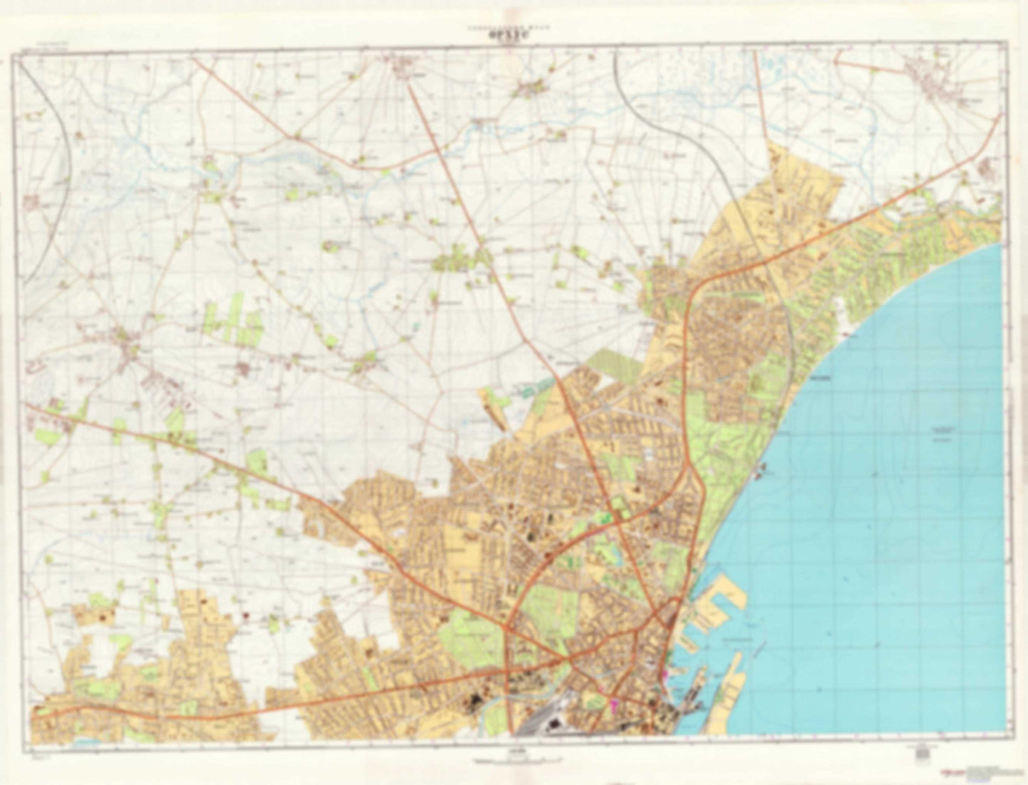 Aarhus 1 (Denmark) - Soviet Military City Plans