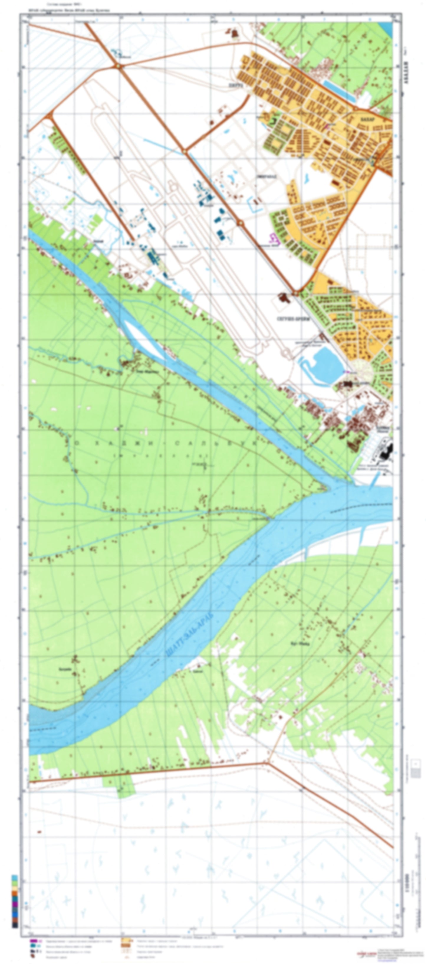 Abadan 1 (Iran) - Soviet Military City Plans