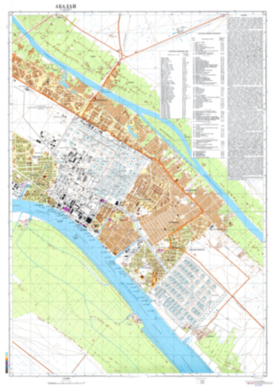 Abadan 2 (Iran) - Soviet Military City Plans