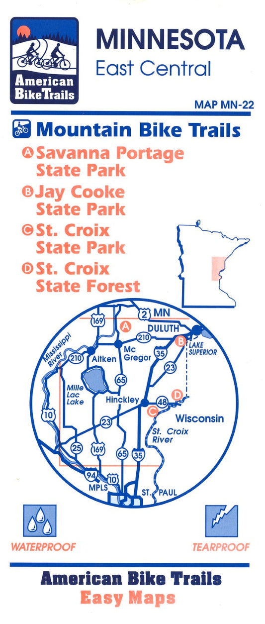East Central Mtn Biking (4 trails)