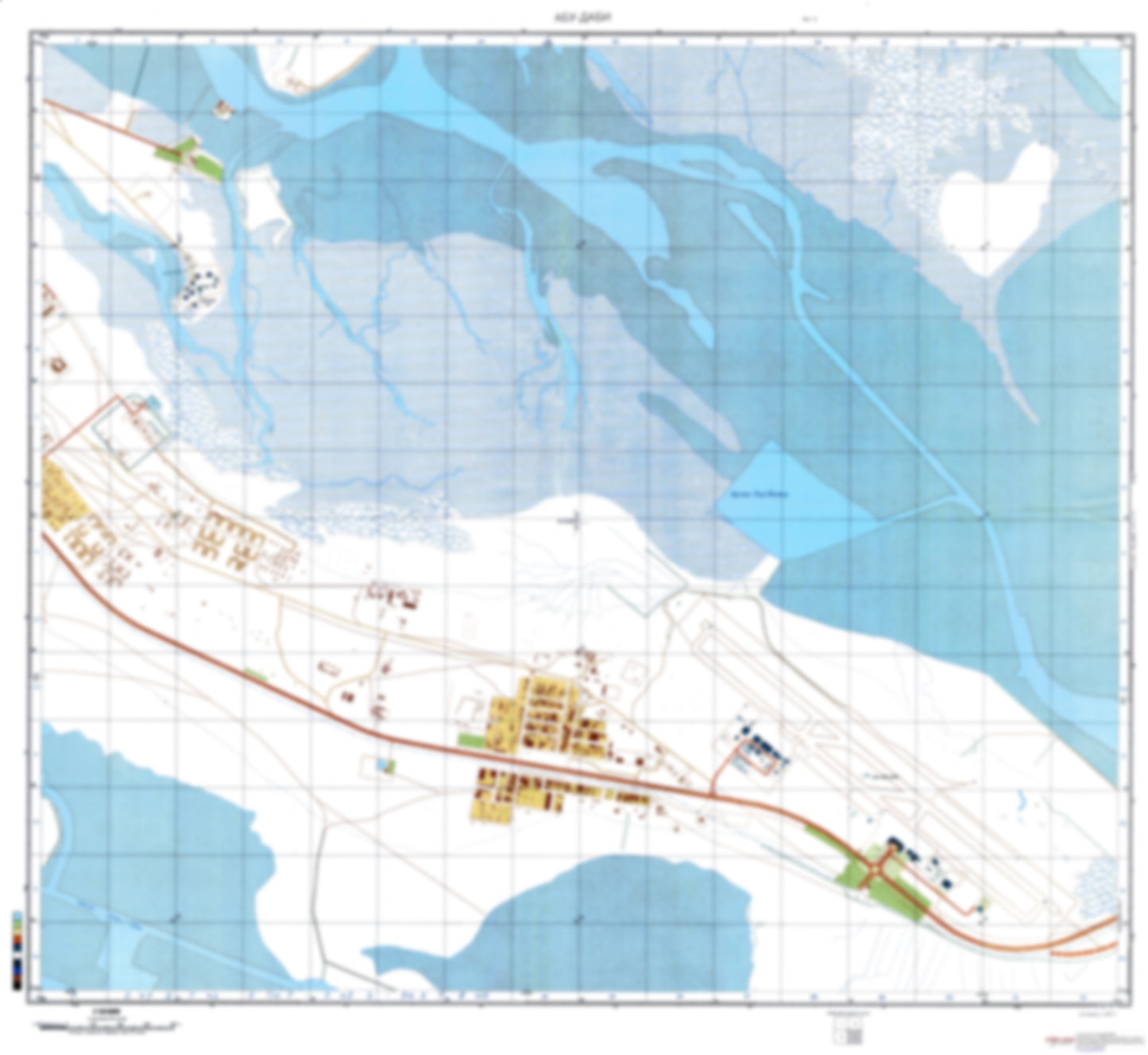 Abu Dhabi 4 (UAE) - Soviet Military City Plans