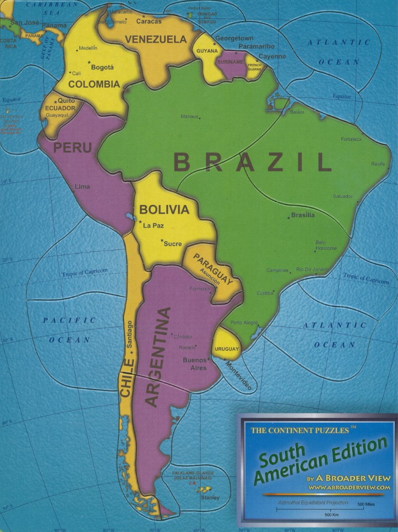South America, Pol, Puzzle