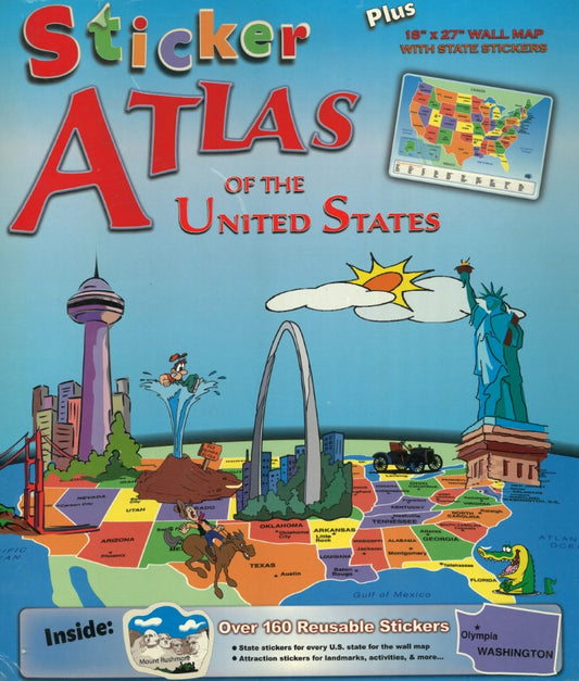 USA Sticker Atlas