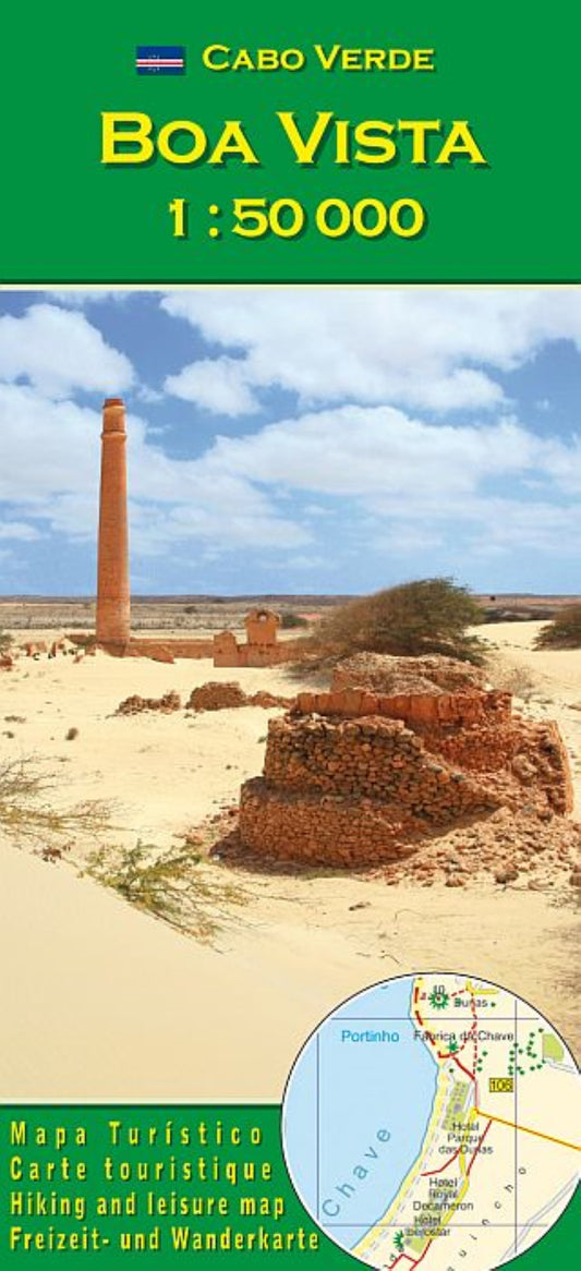 Boa Vista 1:50000 Hiking and Leisure Map