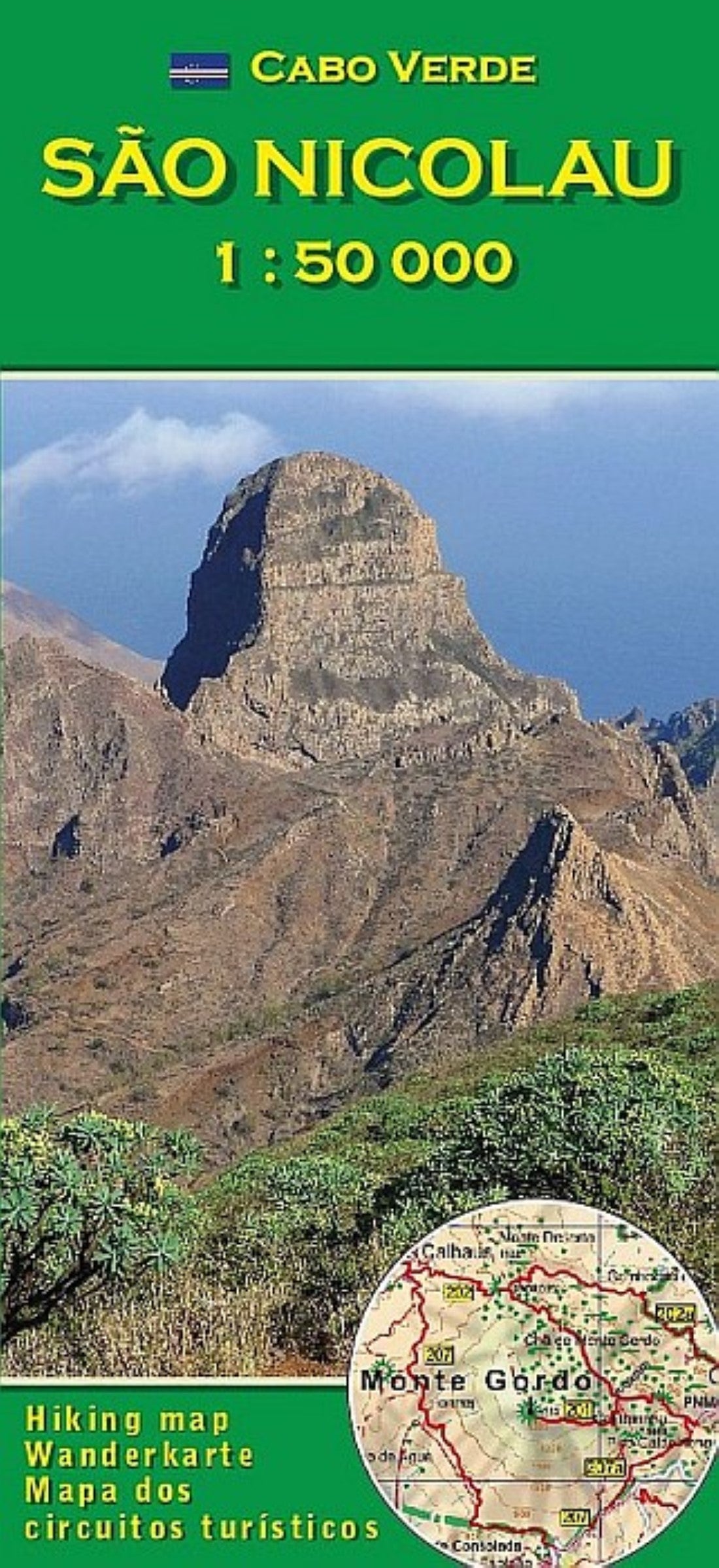 São Nicolau 1:50000 Hiking Map