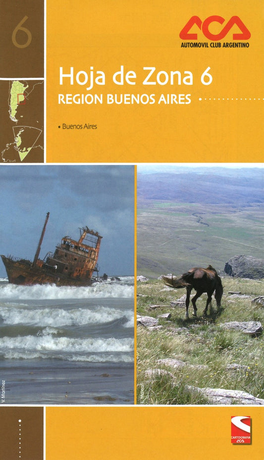 Buenos Aires provincial road map