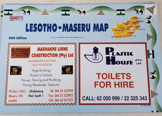 Lesotho/Maseru Map