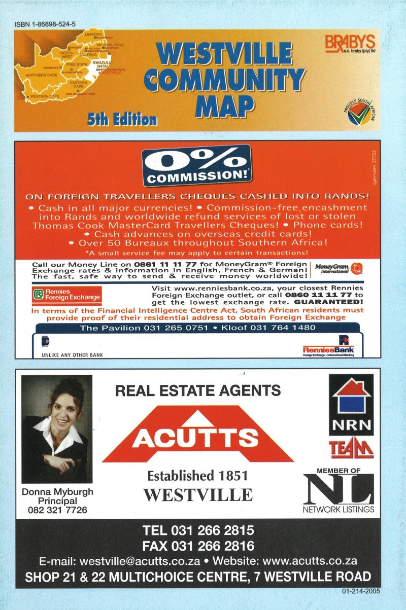 Westville Community map